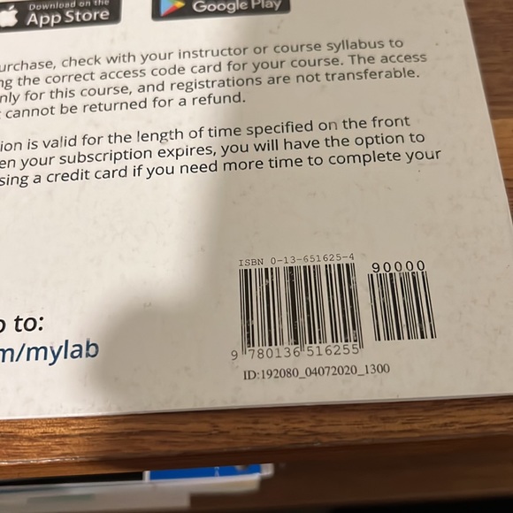 MyLab Accounting access code. - Picture 3 of 3